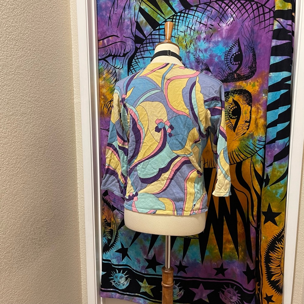 π Amazing pastel Vintage art sweater - Picture 8 of 11